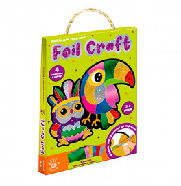 Набор для творчества Vladi Toys "Foil craft. Birds" VT4433-12
