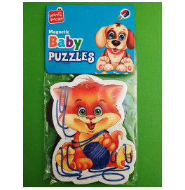 Мягкие пазлы Vladi Toys Домашние животные Baby puzzles развивающие