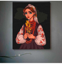 Картина по номерам "Свободная" 40*50 см Авторская 10014-AC