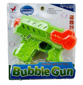 Игрушечный Пистолет стреляет мыльными пузырями со светом XH-031_Green