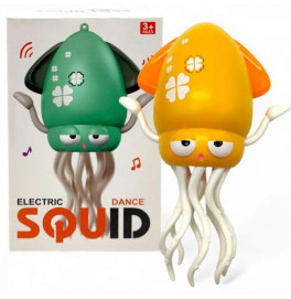 Интерактивная игрушка танцующий кальмар 158-21C_Yellow