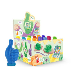Вязкая масса Слайм Danko Toys LIKE Fluffy Slime 350 г
