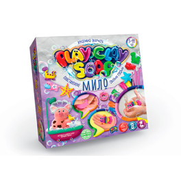 Набор для творчества Danko Toys Пластилиновое Мыло "PLAY CLAY SOAP" большой PCS-01-01U,02U