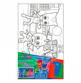 Рисуем по холсту Только вперед PJMasks 119816