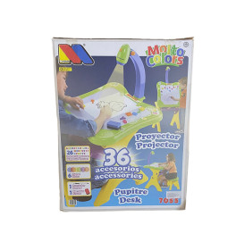 Дитячий стіл Molto Colors парта з проектором 7055
