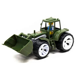 Трактор BAMS 1 военный ковш, арт.007/19 Бамсик 007/19 Трактор BAMS 1 военный ковш, арт.007/19 Бамсик 007/19