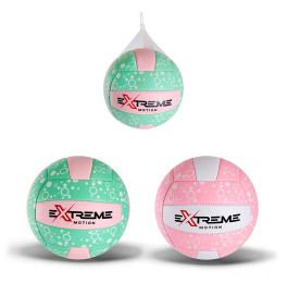 М'яч волейбольний Extreme motion PVC 260 грамiв сiтка+голка в комплекті 2 в VB41449 М'яч волейбольний Extreme motion PVC 260 грамiв сiтка+голка в комплекті 2 в VB41449