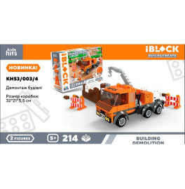 Конструктор Kids hits IBLOCK JUNIOR 214 деталей