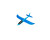 Літак планер 48 МІКС 2000996114239_Blue