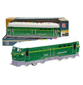 Поезд инерционный со звуком и светом