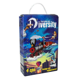 Настольная игра 30869 (укр) "Diversity", в корке 18,7-12-4,5 см