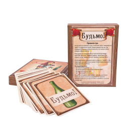 Карточная игра "Будем" Fun Games игровая колода на украинском языке