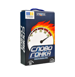 Настольная игра Strateg Словогонка на украинском языке 30824 Настольная игра Strateg Словогонка на украинском языке 30824