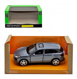 Машина металл 4303 (96шт/2) "АВТОПРОМ", 1:43 PORSCHE, 3 цвета, откр.двери, в кор. 14,5 6,5 7см 4303_Gray