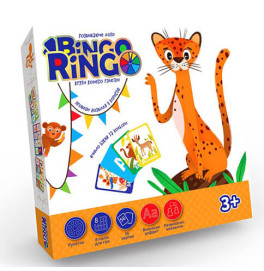 Настольная развлекательная игра "Bingo Ringo" на укр.языке