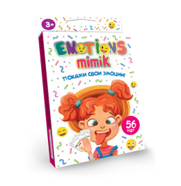 Карточная игра "Emotions Mimik" (Эмоции и мимика) на русском.