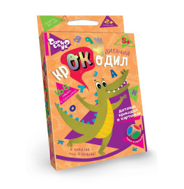 Настольная игра Danko Toys викторина "Детский крокодил" для детей CROC-01-01U