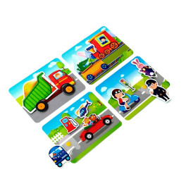 Игра настольная Vladi Toys "Транспорт" развивающая