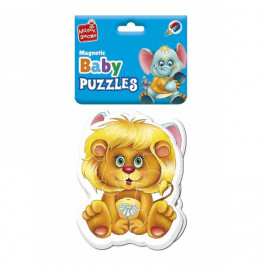 Бейби пазлы Vladi Toys Малыш сможет "Зоопарк" магнитные VT3208-28