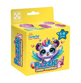 Пазли Vladi Toys "Панда-єдиноріжка"із сквіш-сюрпризом VT8030-09