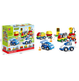 Конструктор автопарк великі деталі 60 елементів 188-168