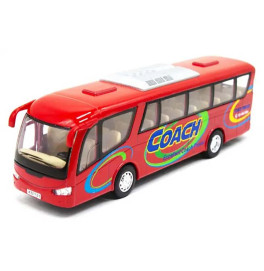 Металический автобус 7" открываются двери Металический автобус 7" открываются двери