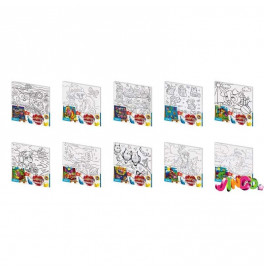 Креативна творчість "Розмальовка за номерами "Coloring by numbers" 31см*31см с.1 (10) CBN-01-01,02,03,04...10