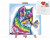 Картина за номерами Danko Toys "Райдужне кошеня" 40x40 см KpNe-02-08