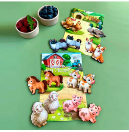 Сортер UBEE "Лото: в мире животных" из дерева ПСФ046