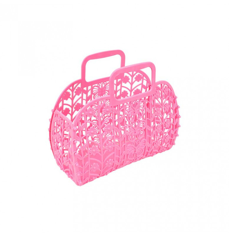 Корзина детская Технок пластиковая 1493_Pink