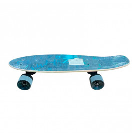 Лонгборд 22" MIX 2 цвета, колеса PU LB21002_Blue
