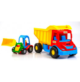 Грузовик с трактором "Multi truck" 39219