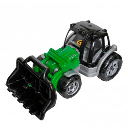 Игрушка Трактор Tigres MAX с ковшом зеленый 40102-Green