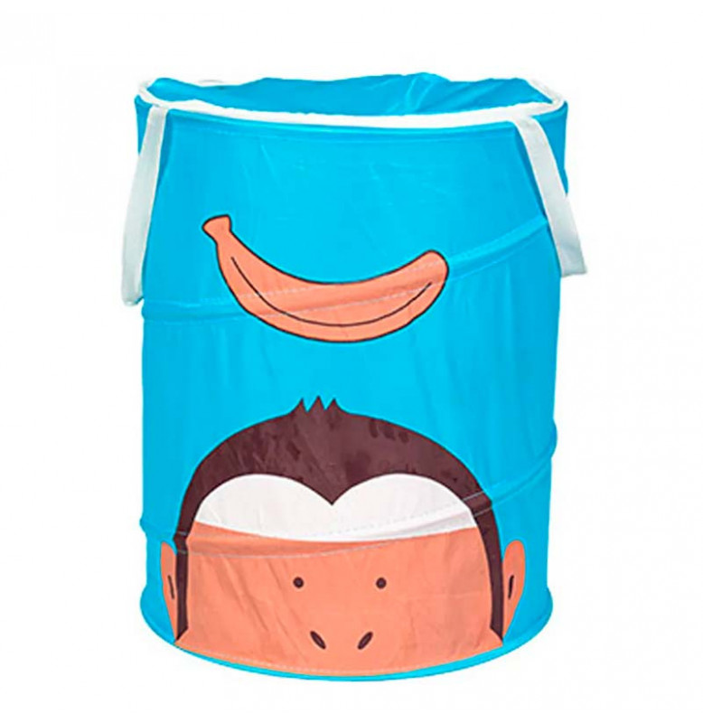 Корзина для игрушек с рисунком животного 45*35см BT-TB-0020_Blue