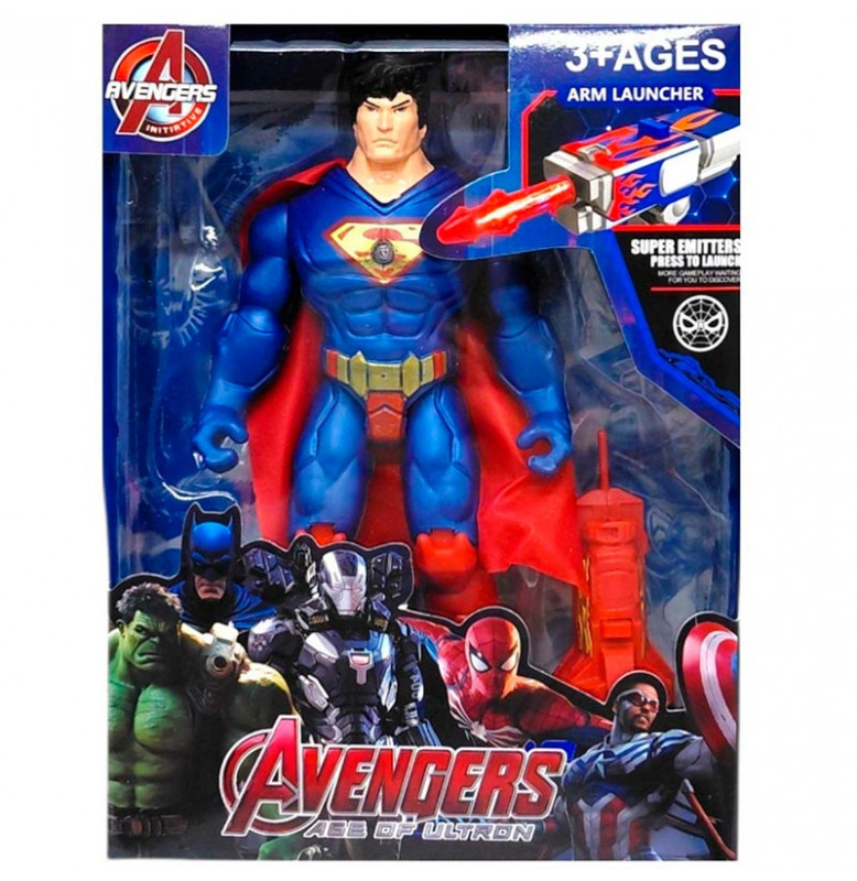 Фигурка супергерой на батарейках 3099-17_Superman