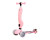 Самокат дитячий 3 колеса PU зі світлом CY20803_Pink