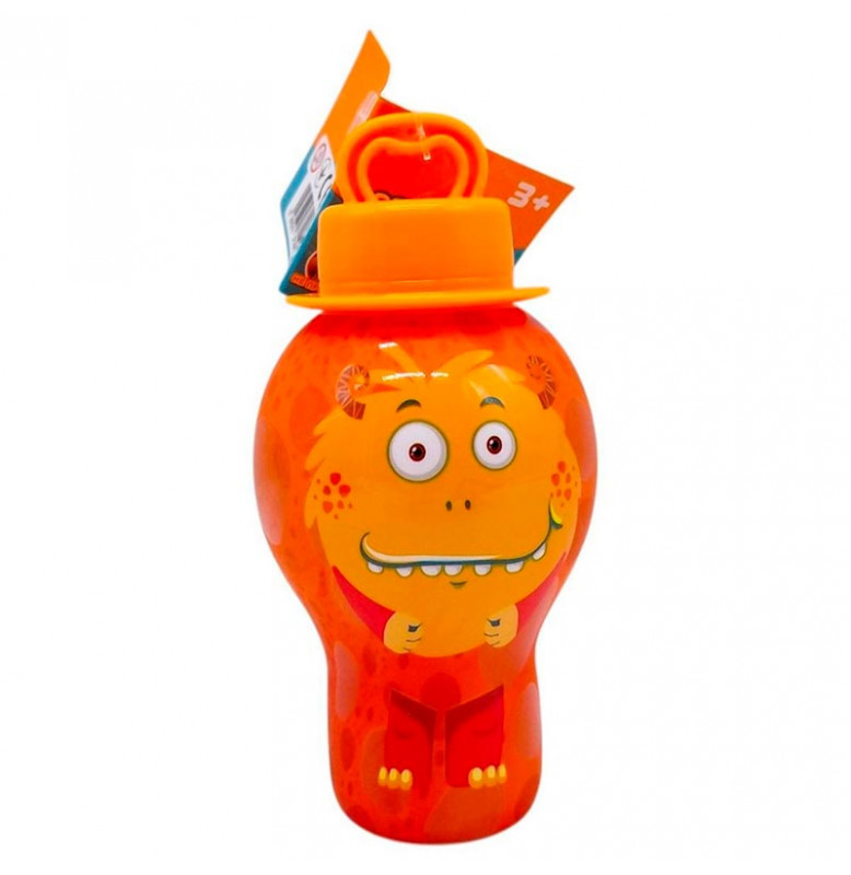 Мыльные пузыри с принтом монстра F602_Orange