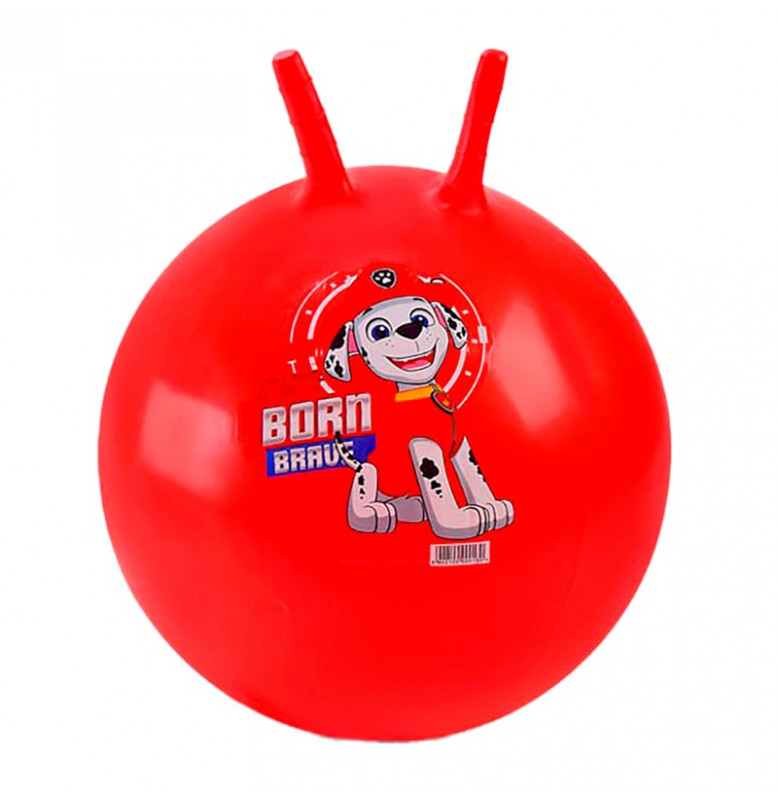 Мяч для фитнеса Paw Patrol 45 см рожки PB2108_Red