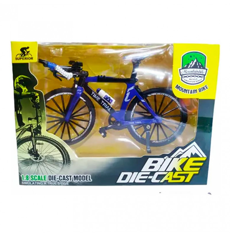 Фингербайк Bike Die-Cast пальчиковый велосипед 2024_Blue