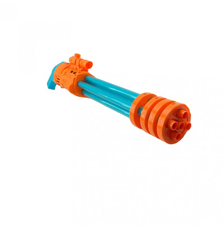 Водяной пистолет помповый M207XY_Blue-Orange-Blue-Orange