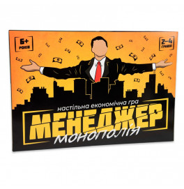 Настольная игра Менеджер развлекательная укр. языков. (30342) Стратег 30342