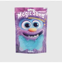 Magic sand в пакете 39401-3 голубой, 0,200 кг 39401-3