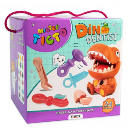 Набор для творчества Мистер тесто Dino Dentist Strateg 41020