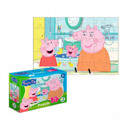 Пазл-мини Dodo Peppa Pig Учечки в ванной 35 элементов 200679
