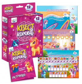 Настольная игра Vladi toys "Квест в коробке. Единорожки" развлекательная VT5902-01