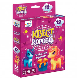 Настольная игра Vladi toys "Квест в коробке. Единорожки" развлекательная VT5902-01