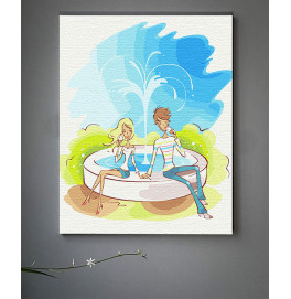 Картина по номерам с лаком ArtCraft "Чувства. Жара" 30*38 см 10251-AC