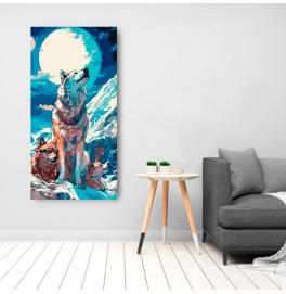 Картина по номерам ArtCraft "Волки" 40*80 см 11552-AC