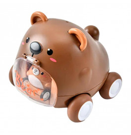 Инерционная машинка «Тигрёнок» с запуском HC-311_Brown