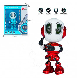 Интеркативная игрушка робот со светом и звуком MY66-J1202_Red